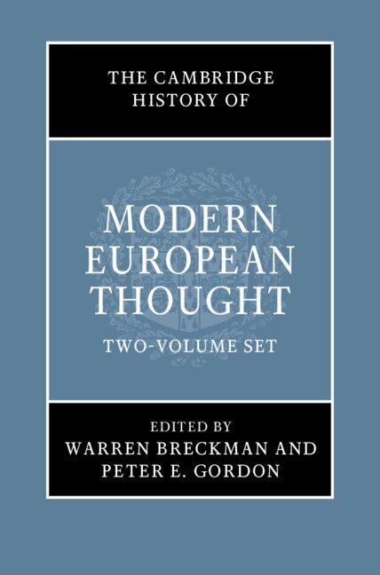 Front cover_The Cambridge History Of Modern European Thought 2 Volume Hardback Set