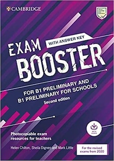 Front cover_Exam Booster For B1 Preliminary And B1 Preliminary For Schools With Answer Key With Audio For The Revised 2020 Exams