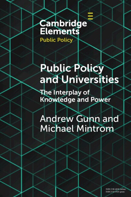 Couverture_Public Policy And Universities