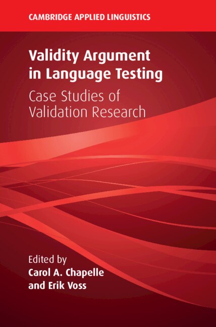 Couverture_Validity Argument In Language Testing