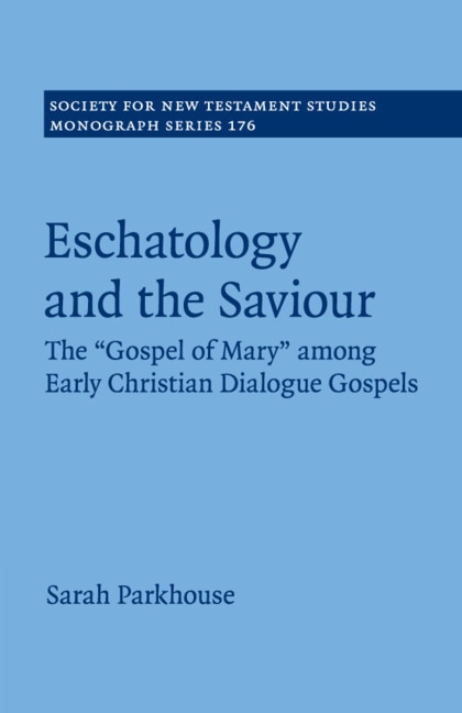 Front cover_Eschatology And The Saviour