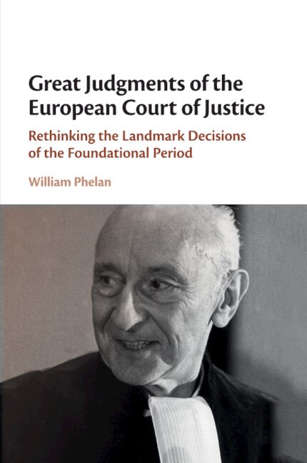 Front cover_Great Judgments Of The European Court Of Justice