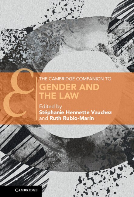 Front cover_The Cambridge Companion to Gender and the Law