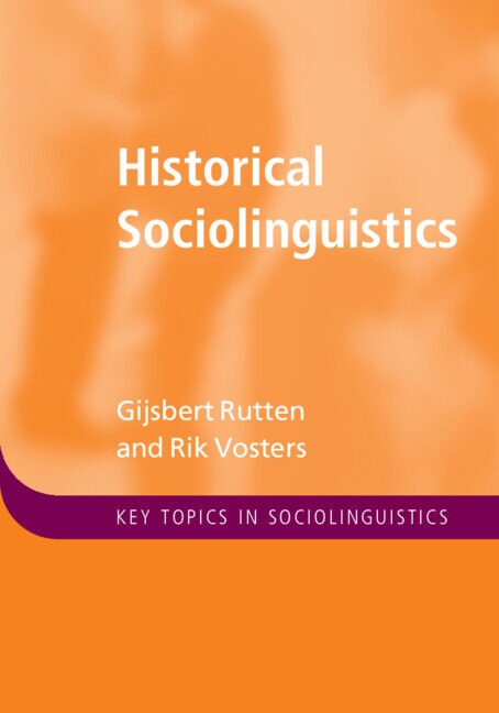 Couverture_Historical Sociolinguistics