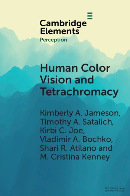 Couverture_Human Color Vision And Tetrachromacy