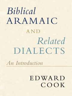 Couverture_Biblical Aramaic And Related Dialects