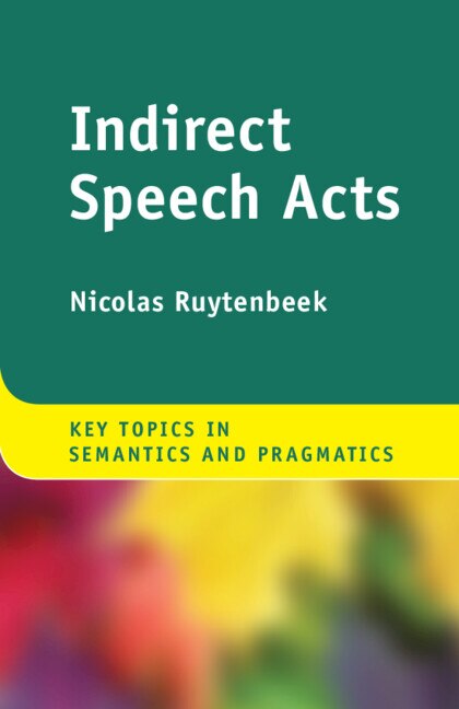 Front cover_Indirect Speech Acts
