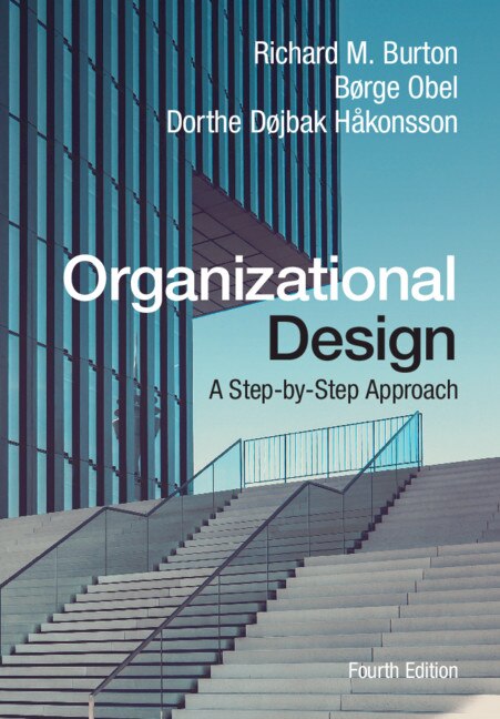 Front cover_Organizational Design