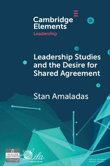 Couverture_Leadership Studies And The Desire For Shared Agreement