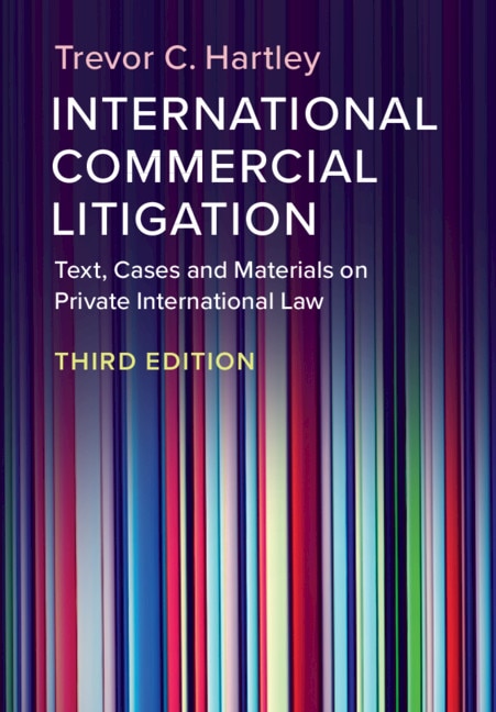 Front cover_International Commercial Litigation
