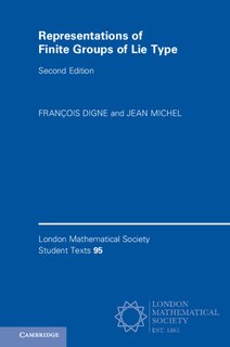 Couverture_Representations Of Finite Groups Of Lie Type