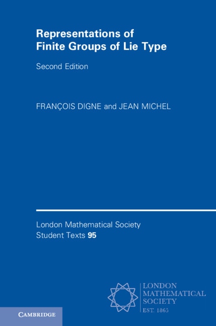 Couverture_Representations Of Finite Groups Of Lie Type