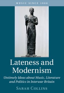 Front cover_Lateness And Modernism
