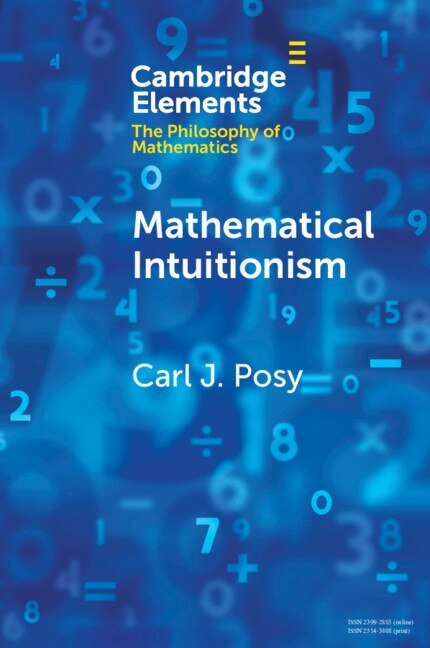 Front cover_Mathematical Intuitionism