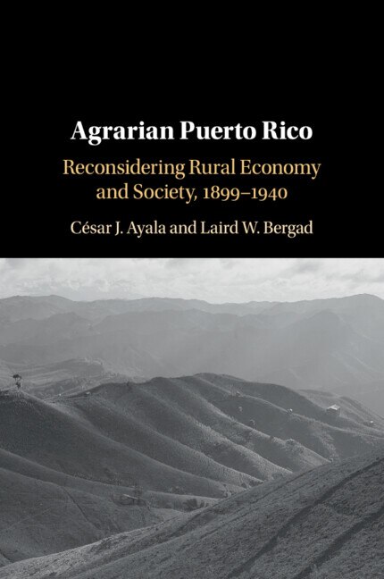 Front cover_Agrarian Puerto Rico