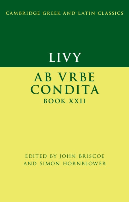 Front cover_Livy: Ab Urbe Condita Book Xxii