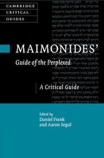 Front cover_Maimonides' Guide of the Perplexed