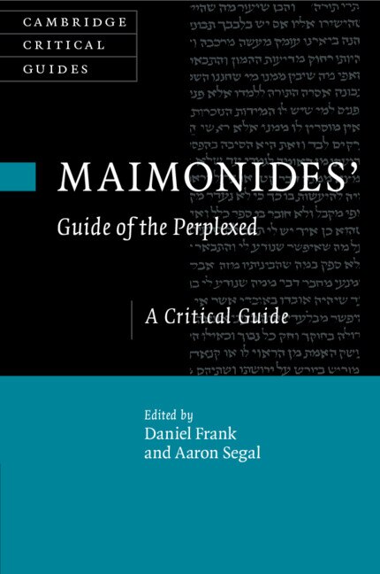Front cover_Maimonides' Guide of the Perplexed