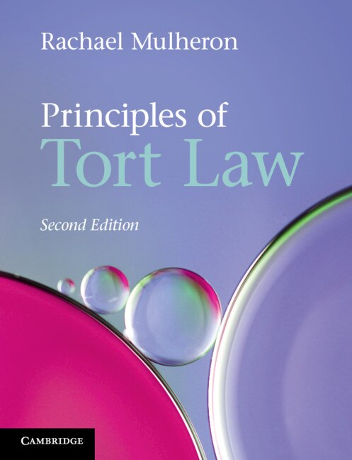 Front cover_Principles Of Tort Law