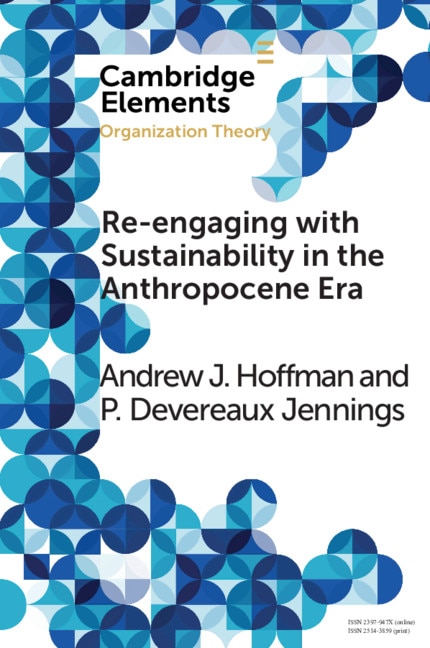 Front cover_Re-engaging With Sustainability In The Anthropocene Era