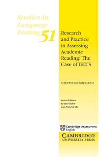 Couverture_Research and Practice in Assessing Academic Reading: The Case of IELTS