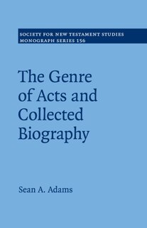 Front cover_The Genre Of Acts And Collected Biography