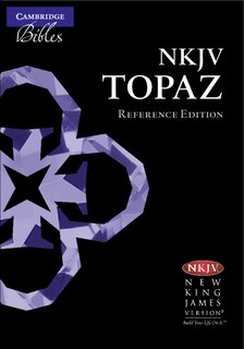 Couverture_Nkjv Topaz Reference Edition, Black Goatskin Leather, Nk676:xrl