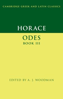 Couverture_Horace: Odes Book Iii