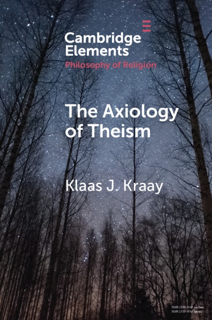Front cover_The Axiology Of Theism