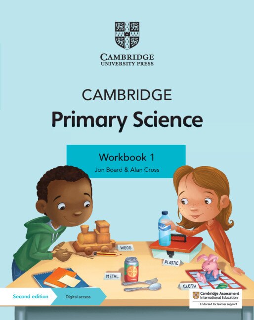Couverture_Cambridge Primary Science Workbook 1 With Digital Access (1 Year)