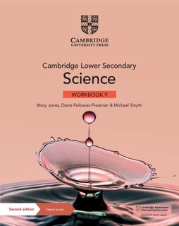 Couverture_Cambridge Lower Secondary Science Workbook 9 With Digital Access (1 Year)