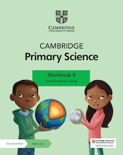 Couverture_Cambridge Primary Science Workbook 4 With Digital Access (1 Year)