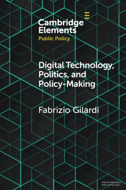 Front cover_Digital Technology, Politics, and Policy-Making
