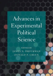Couverture_Advances In Experimental Political Science