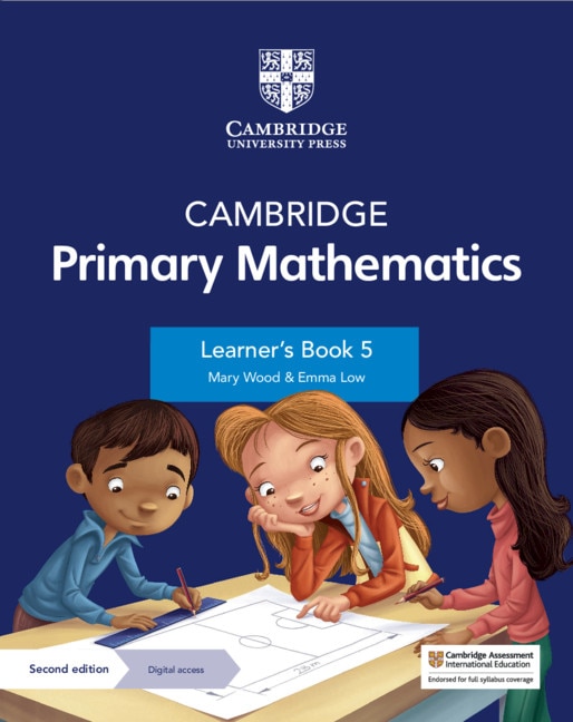 Front cover_Cambridge Primary Mathematics Learner's Book 5 With Digital Access (1 Year)