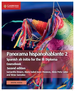 Front cover_Panorama Hispanohablante 2 Coursebook With Digital Access (2 Years)