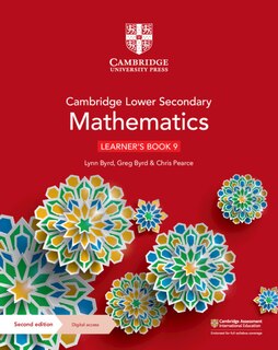 Front cover_Cambridge Lower Secondary Mathematics Learner's Book 9 With Digital Access (1 Year)
