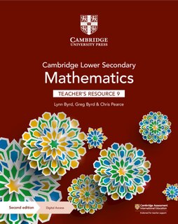 Couverture_Cambridge Lower Secondary Mathematics Teacher's Resource 9 With Digital Access