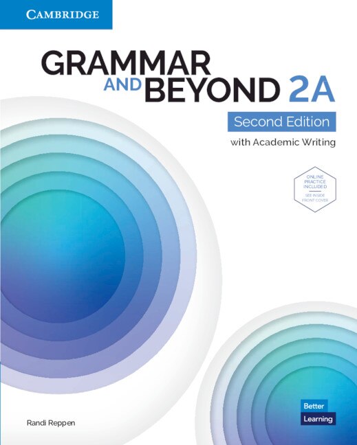 Front cover_Grammar And Beyond Level 2a Student's Book With Online Practice