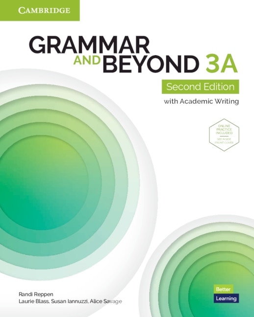 Front cover_Grammar And Beyond Level 3a Student's Book With Online Practice