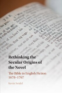 Front cover_Rethinking the Secular Origins of the Novel