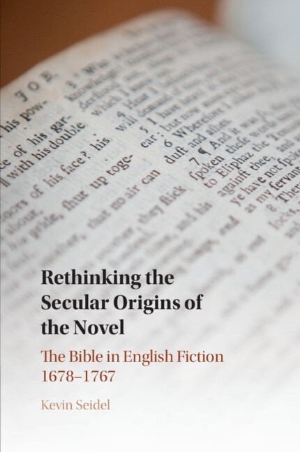 Front cover_Rethinking the Secular Origins of the Novel