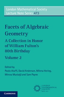 Front cover_Facets Of Algebraic Geometry: Volume 2