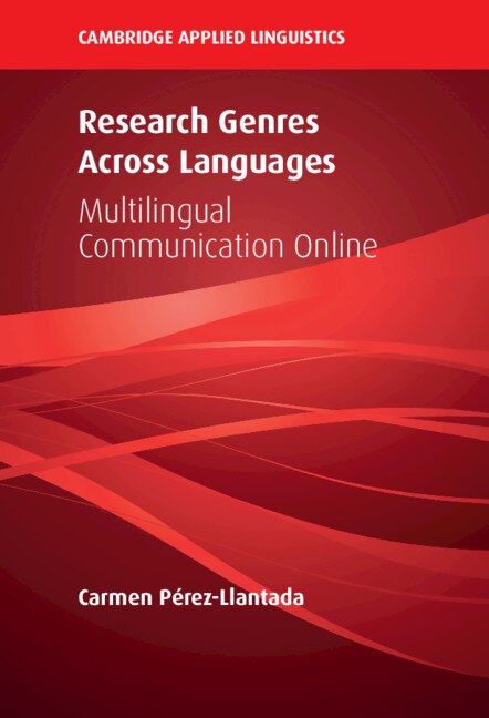 Front cover_Research Genres Across Languages