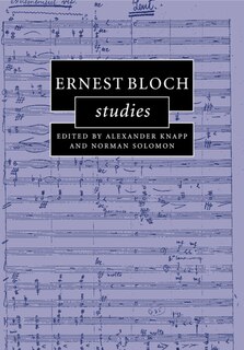 Couverture_Ernest Bloch Studies