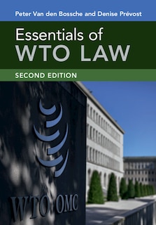 Front cover_Essentials Of Wto Law