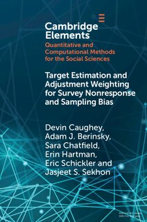 Couverture_Target Estimation And Adjustment Weighting For Survey Nonresponse And Sampling Bias