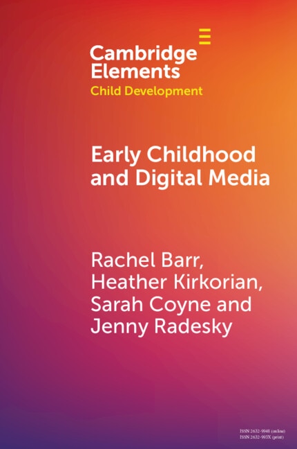 Front cover_Early Childhood and Digital Media