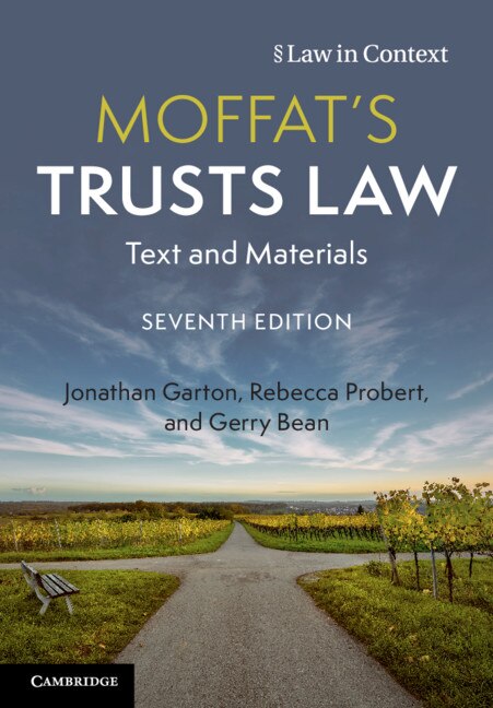 Couverture_Moffat's Trusts Law
