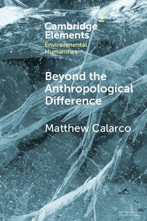 Front cover_Beyond The Anthropological Difference